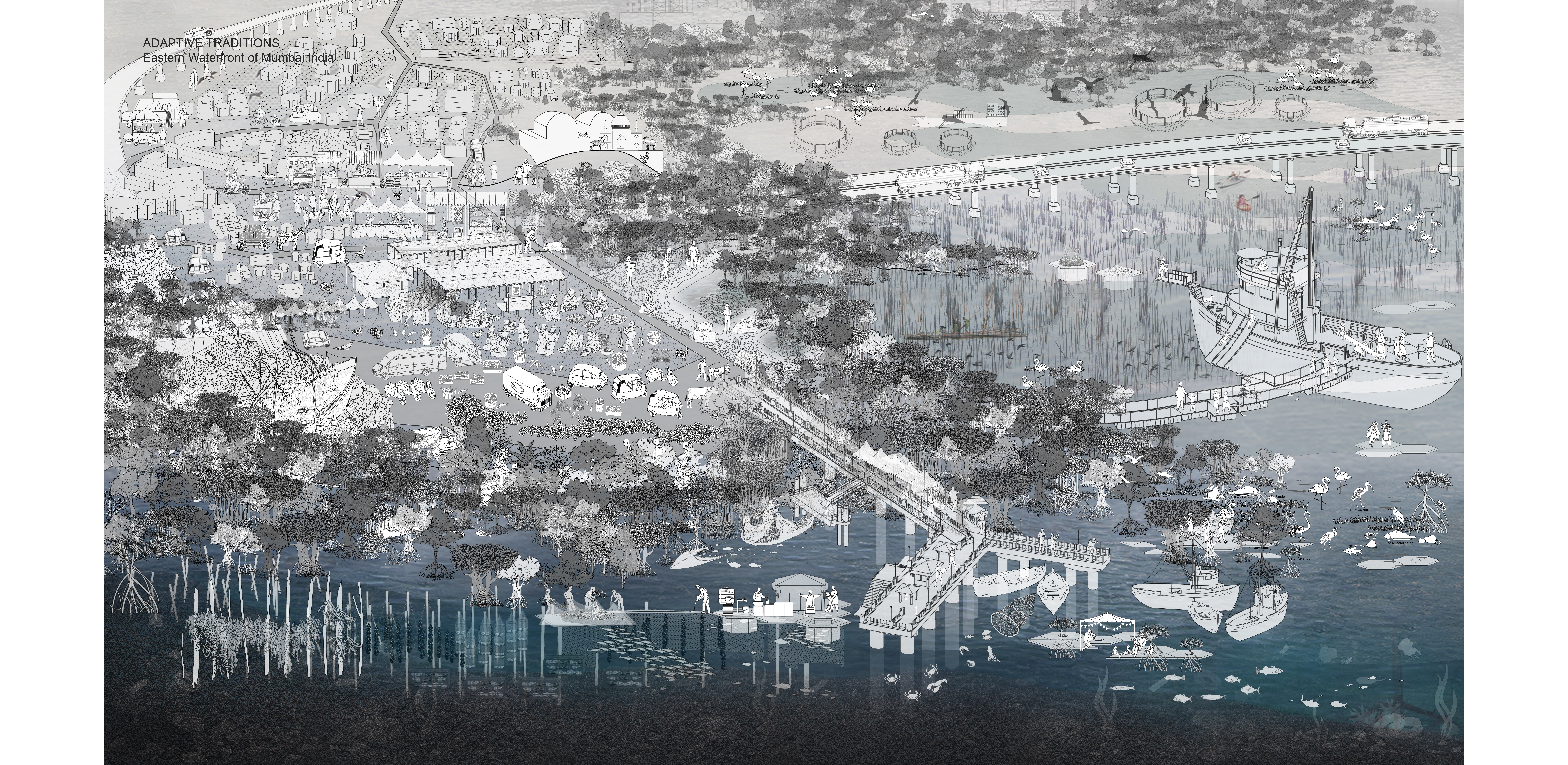 Adaptive Traditions of Eastern Waterfront in Mumbai, India